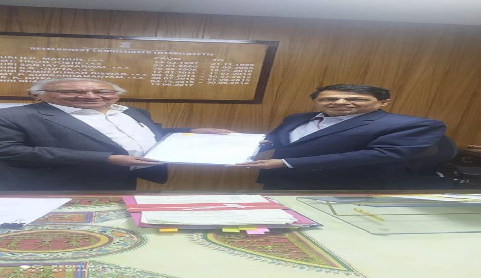 EPCH---प्रदेश में हस्तशिल्प विकास के लिए आयुक्त को सौंपा अभिवेदन
