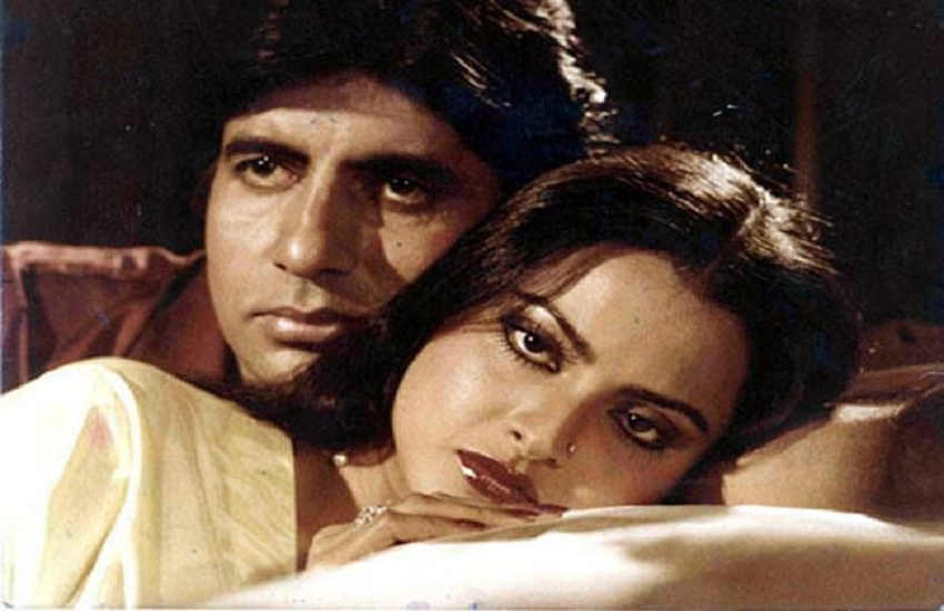 Amitabh Bachchan and Rekha
