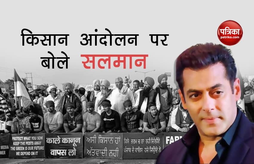 After Two Months Salman Khan React On Farmers Protest