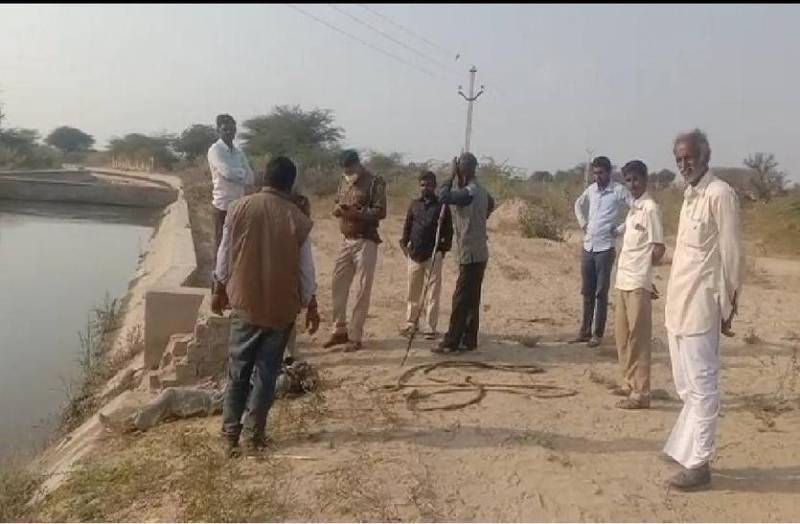 राजीव गांधी लिफ्ट कैनाल की डिग्गी में तैरता मिला युवक का शव