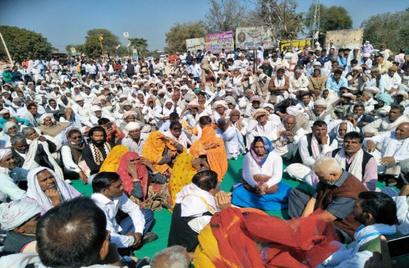 Farmers Jam Delhi-Jaipur National Highway 48 In Alwar District