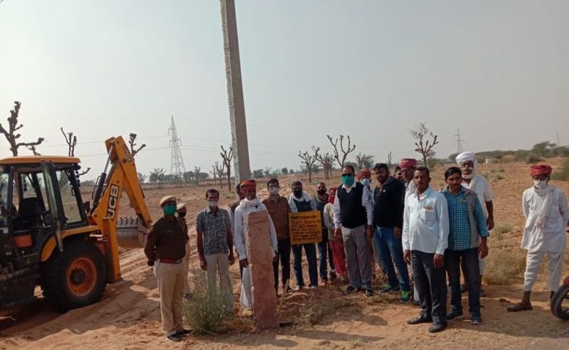 Rasta kholo abhiyan gave relief to hundreds of farmers of Nagaur