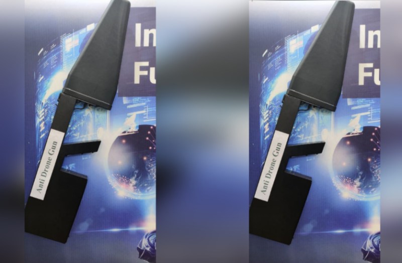 aero india show 2021 anti drone gun spotted
