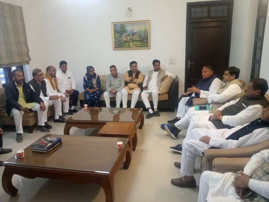 कांग्रेस के हनुमानगढ़ जिला प्रभारी जिया उर रहमान ने राहुल गांधी की सभा को लेकर की बैठक, पदाधिकारियों को सौंपी जिम्मेदारियां