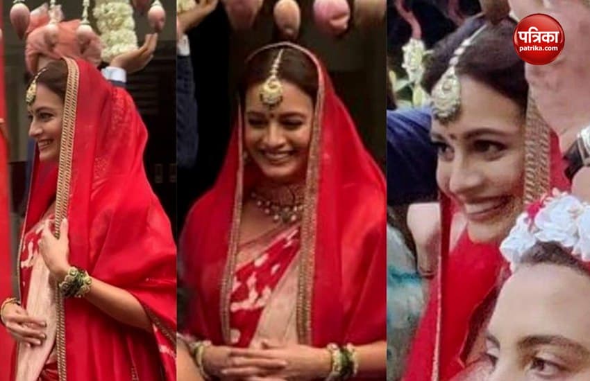 Dia Mirza Wedding Picture