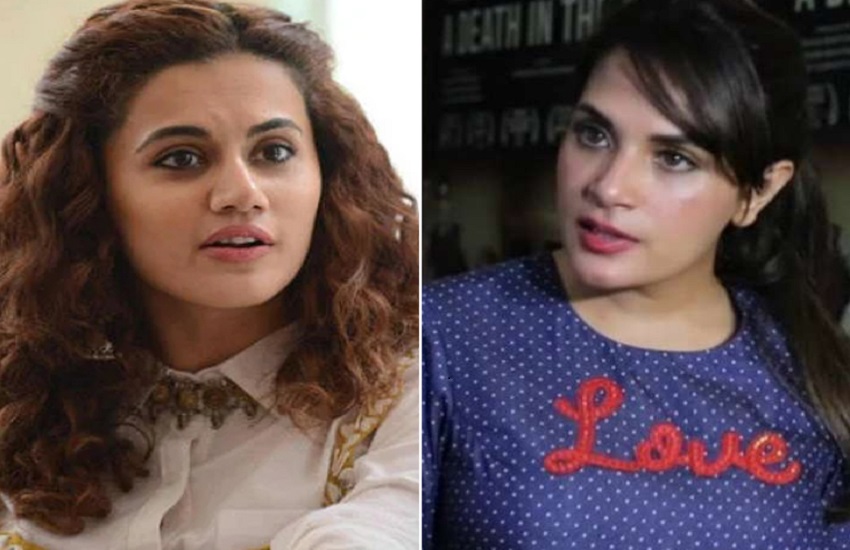 Taapsee-Richa Got Angry At Haryana Agriculture Minister Statement