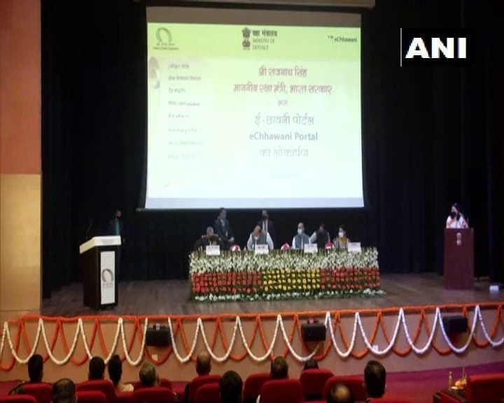Defence Minister Rajnath Singh launches e-Chhawani portal