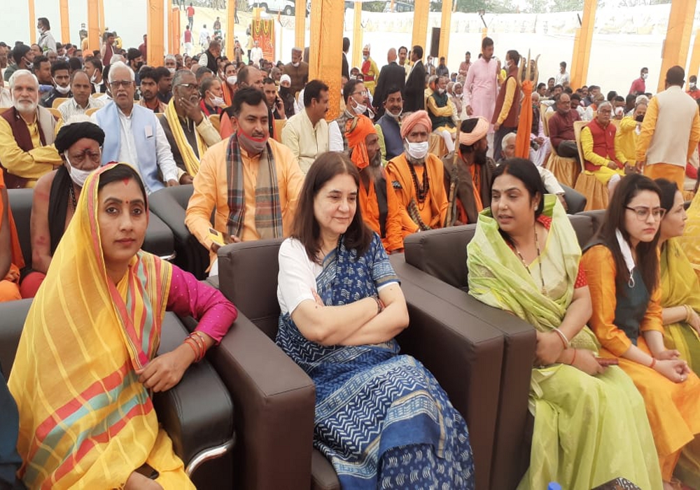 सांसद नहीं, मां के रूप में सेवा करने के लिए आती हूं सुलतानपुर : मेनका गांधी