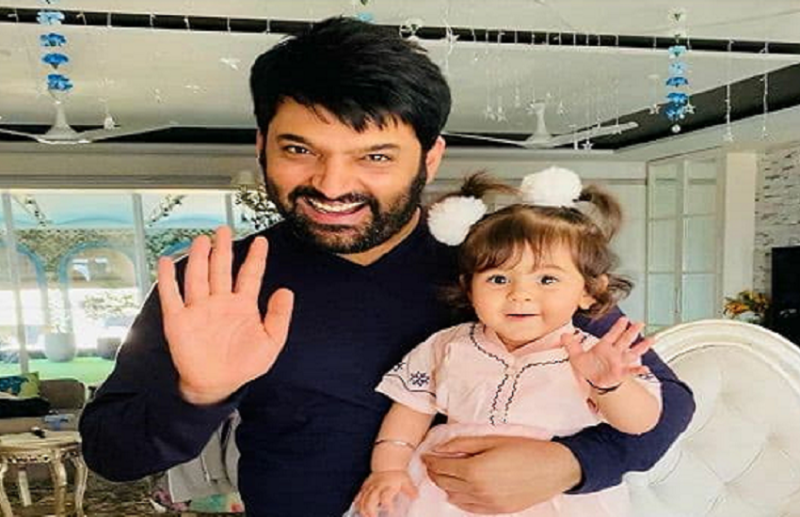 Kapil Sharma with Daughter Anayra