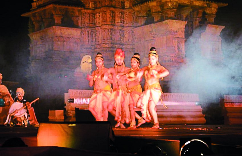 The message of female male equality has been described through the traditional dance of Shiva.