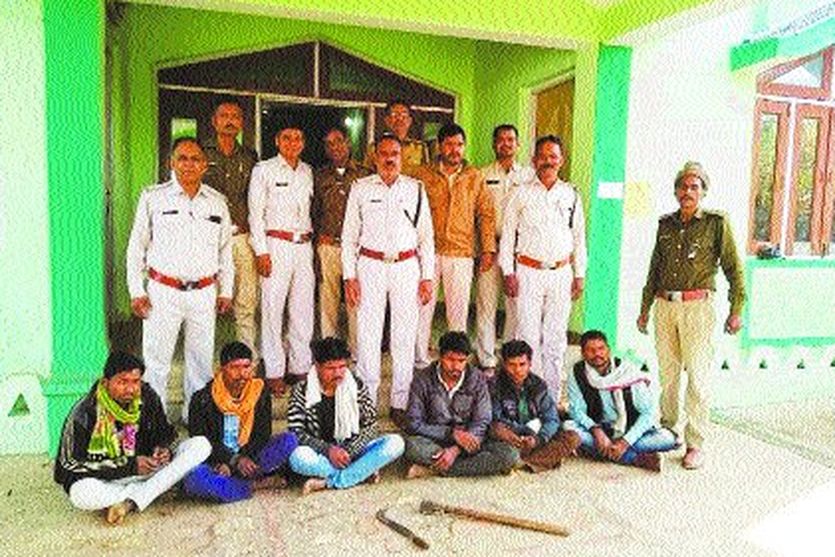 Sambhar hunting, meat, forest staff, Bhatgwan beat, police, court