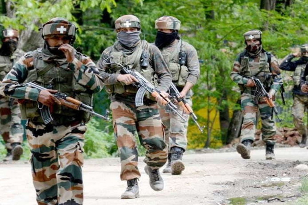 Indian Army operation Indian army finished terrorist from hill kaka Bowl in Poonch  