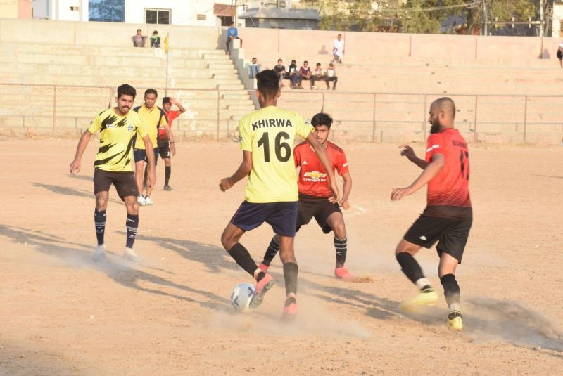 मारवाड़ क्लब ने डीएफए सीकर को हराया