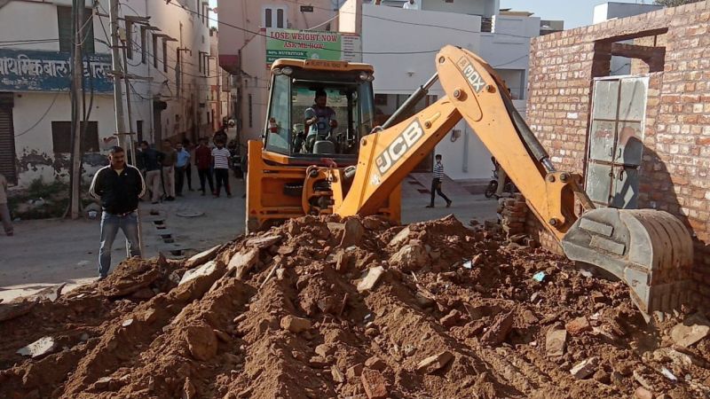नगर निगम ने हटाए अतिक्रमण