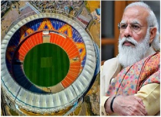PM Modi stadium 