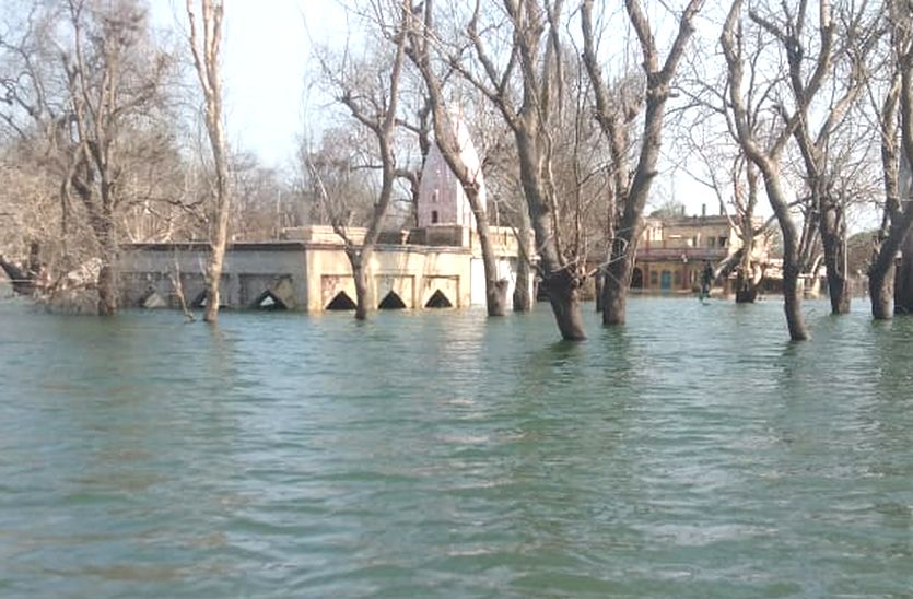 Narmada's water level has started decreasing