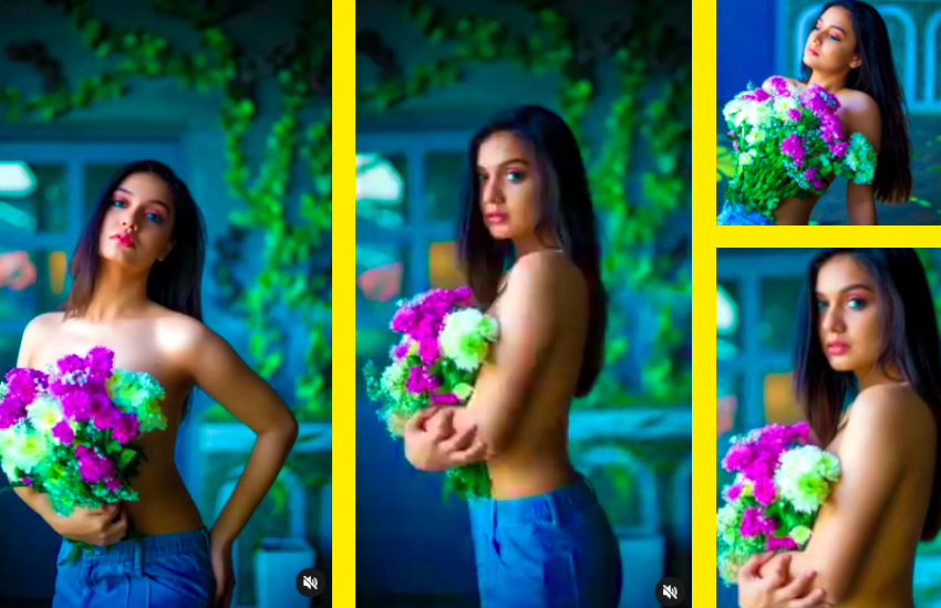 Divya Agarwal Topless Photoshoot