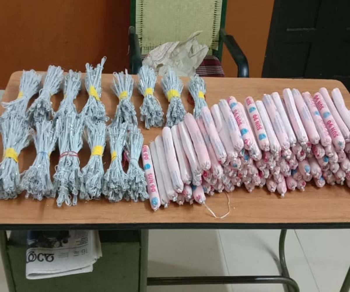 100 Gelatin Sticks, 350 Detonators Seized From Train Passenger In Kerala