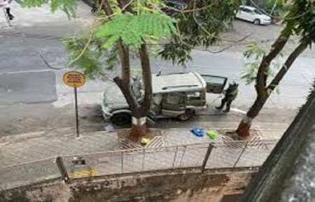 explosive outside Ambani house