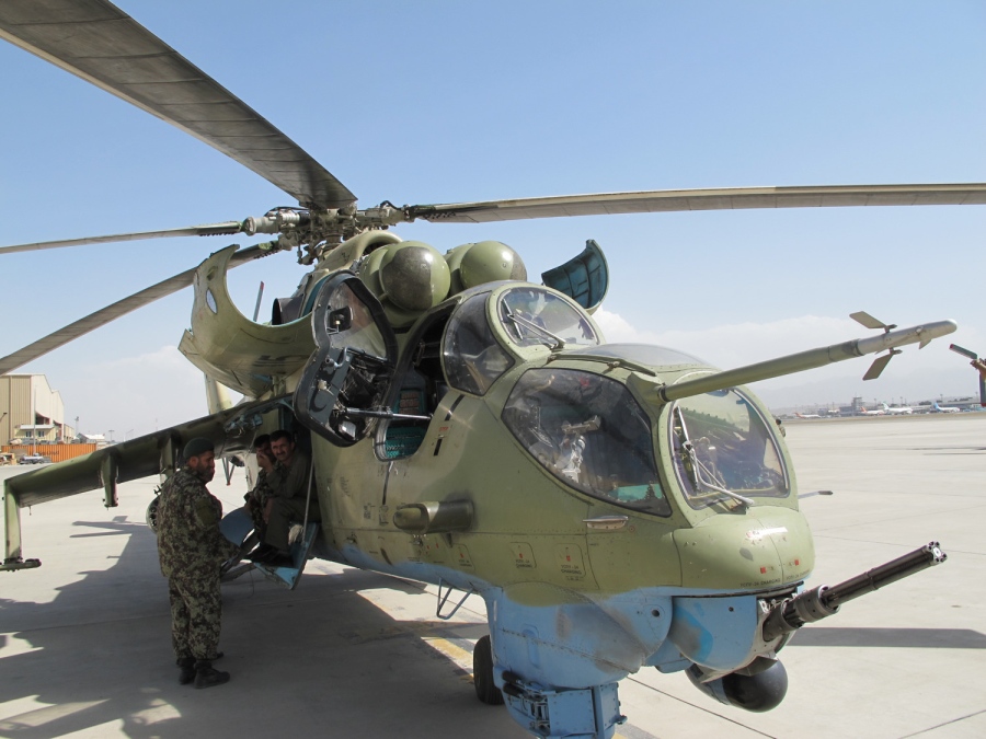 Russian helicopter crash-lands in northern Syria