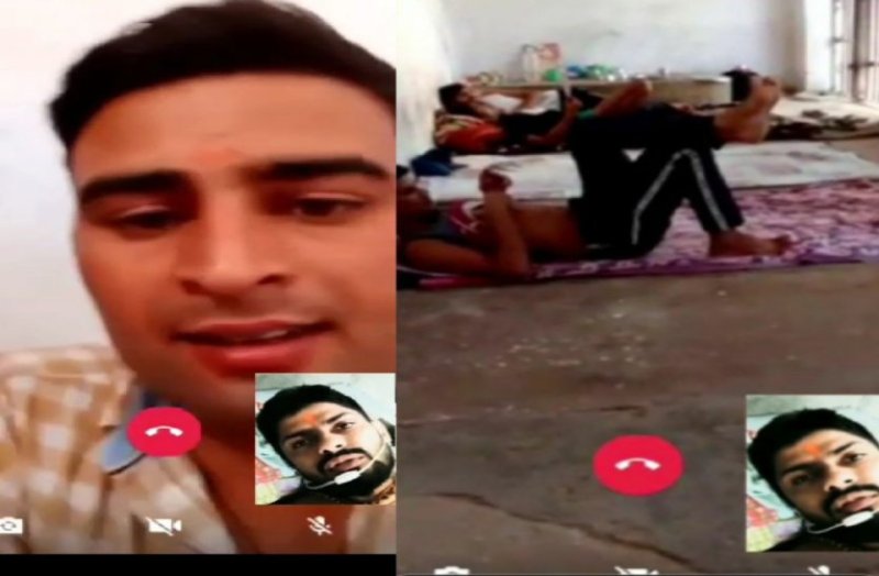 Lawrence Vishnoi And Vikram Gurjar Laden Video Call Of Jail