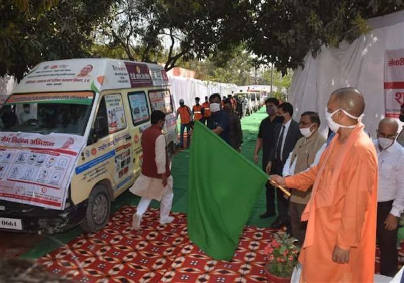 सीएम ने संचारी रोग अभियान का किया आगाज, कहा यूपी में न्यूनतम स्तर पर कोरोना, सोमवार से अस्पतालों में उपलब्ध होगी वैक्सीन