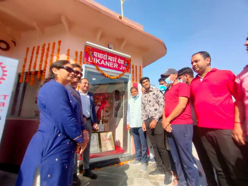 यात्रियों के आकर्षण का केन्द्र बनेगी राजस्थानी पगडिय़ा