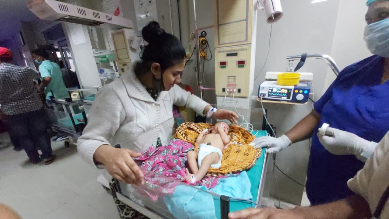Newborn stolen from hospital in dungarpur found safe