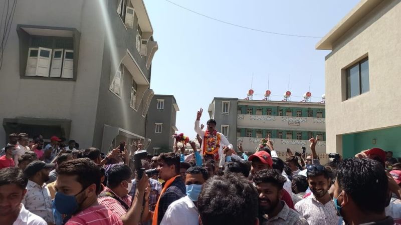 सूरत जिला पंचायत क्षेत्र में भगवा परचम