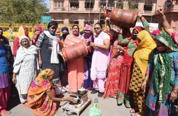 protest against fuel prices hike