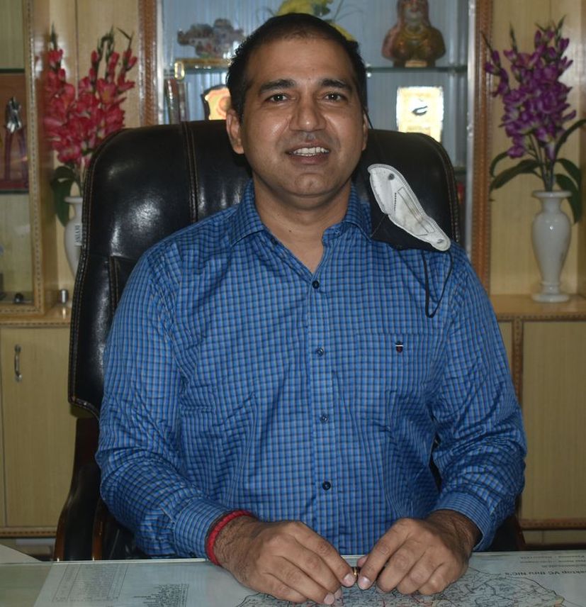 District Collector Dr. Jitendra Kumar Soni