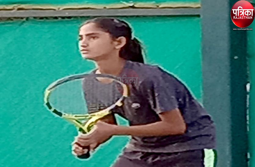 पाली की बेटी अभिलाषा ने गुजरात में बजाया अपना डंका, ग्वालियर की वरियता प्राप्त खिलाड़ी को हराया