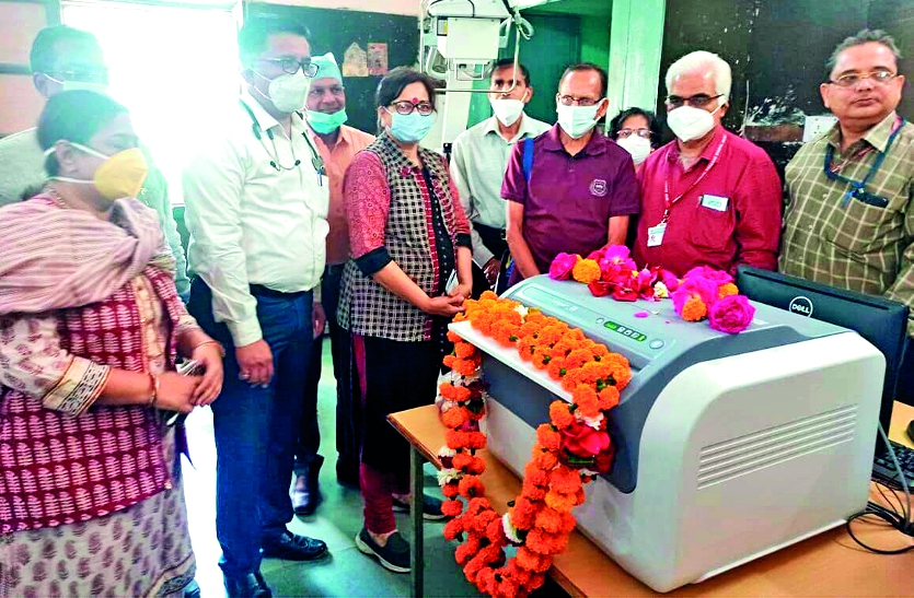 अस्पताल में आया सात लाख रुपए का प्रिंटर और प्रोसेसर