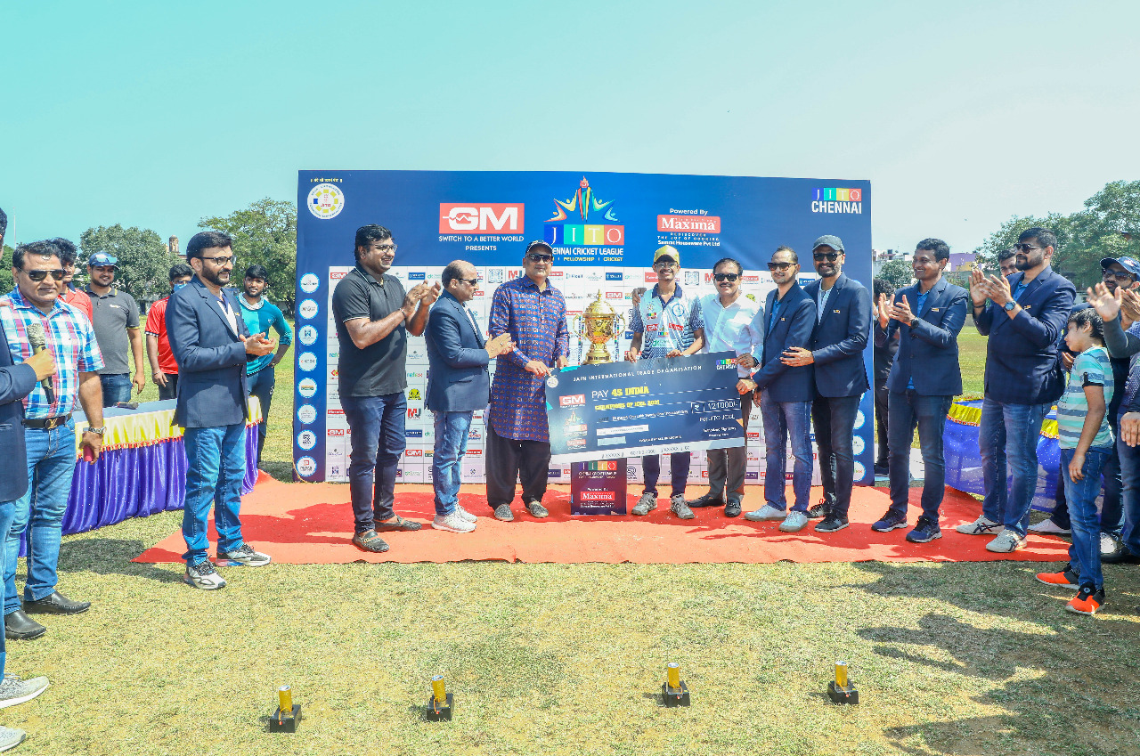 जीतो चेन्नई क्रिकेट लीग सीजन 1 का ग्रैंड फाइनल