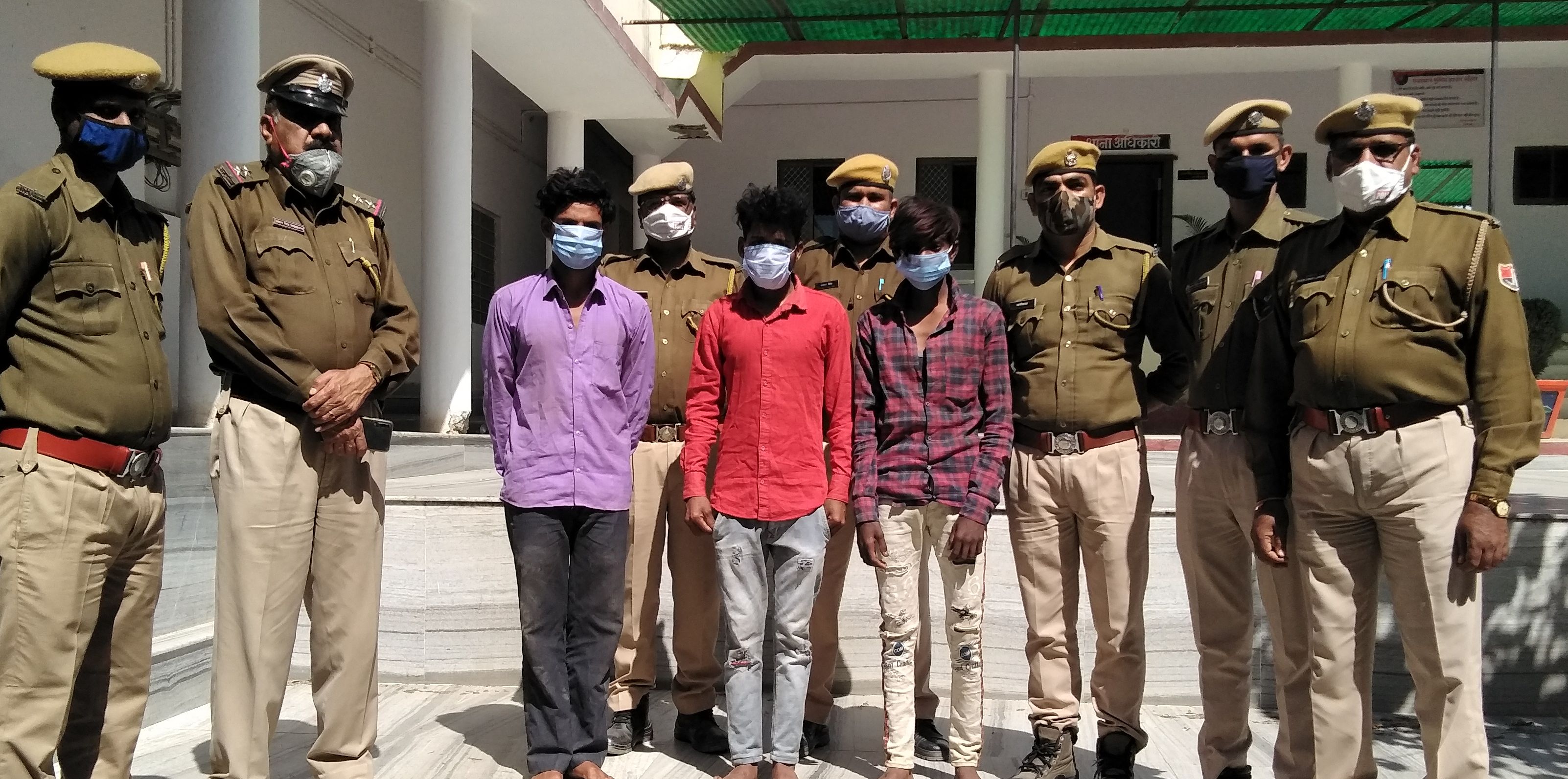 मंदिरों में चोरी की आरोपी गैंग का खुलासा, तीन गिरफ्तार