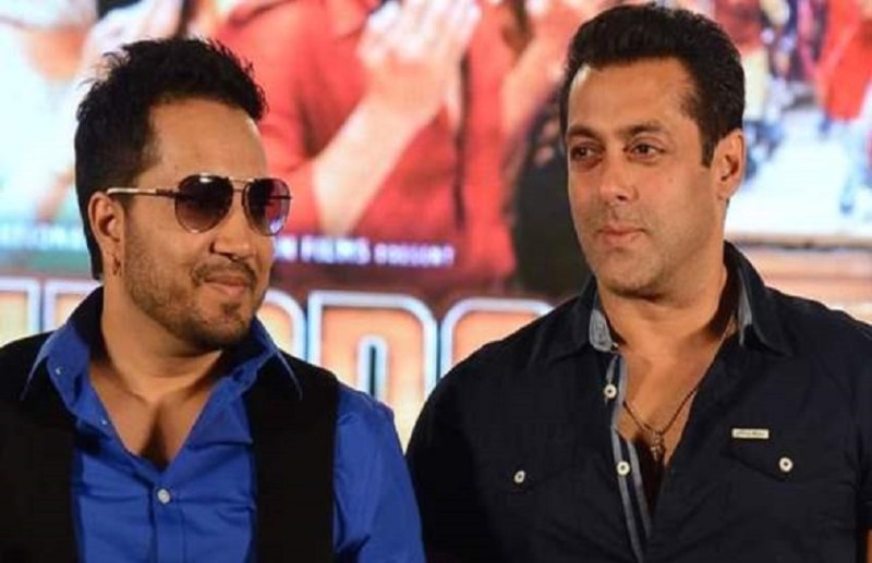 Mika Singh and Salman Khan