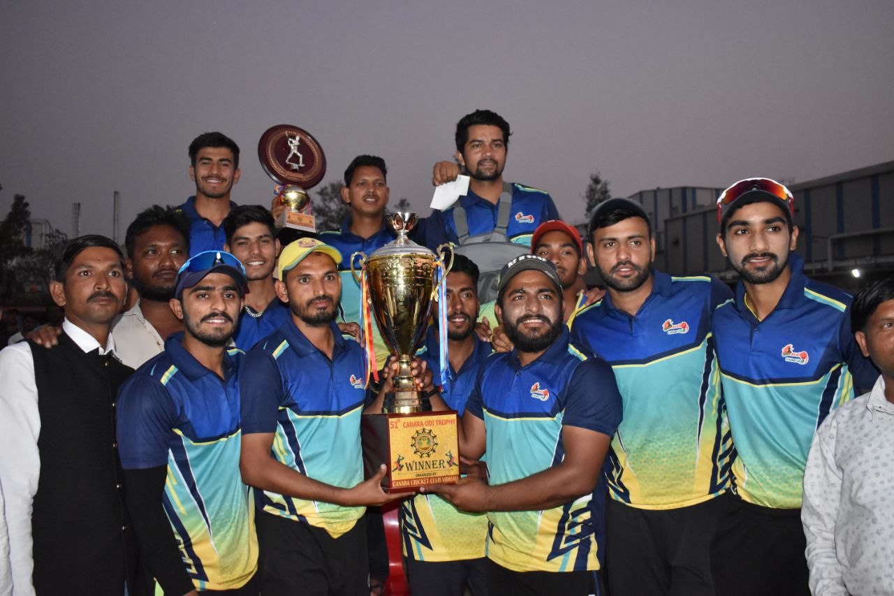 कनारा टूर्नामेंट में इंदौर को हरा जयपुर विजेता, केंद्रीय मंत्री ने दी ट्रॉफी