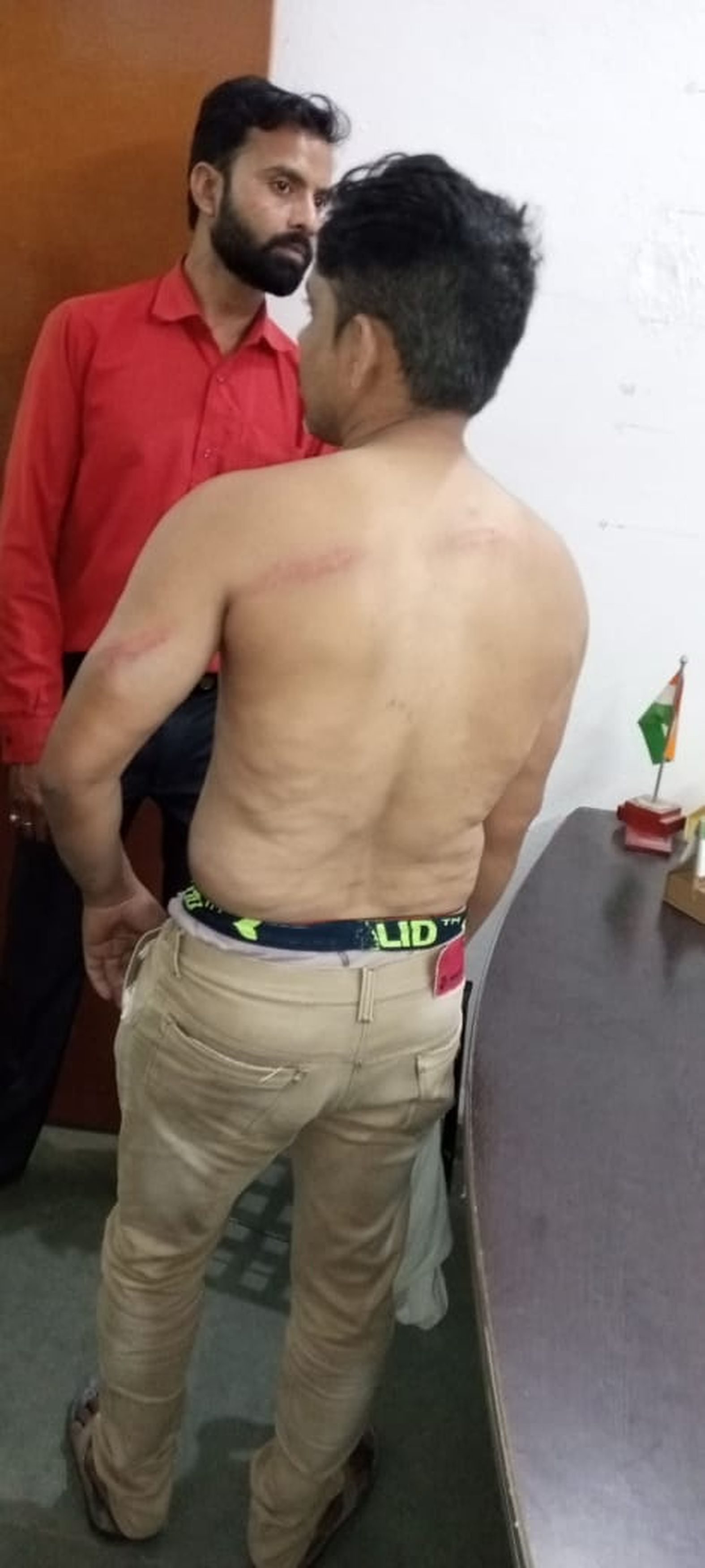 Workers assaulted by sending goons
