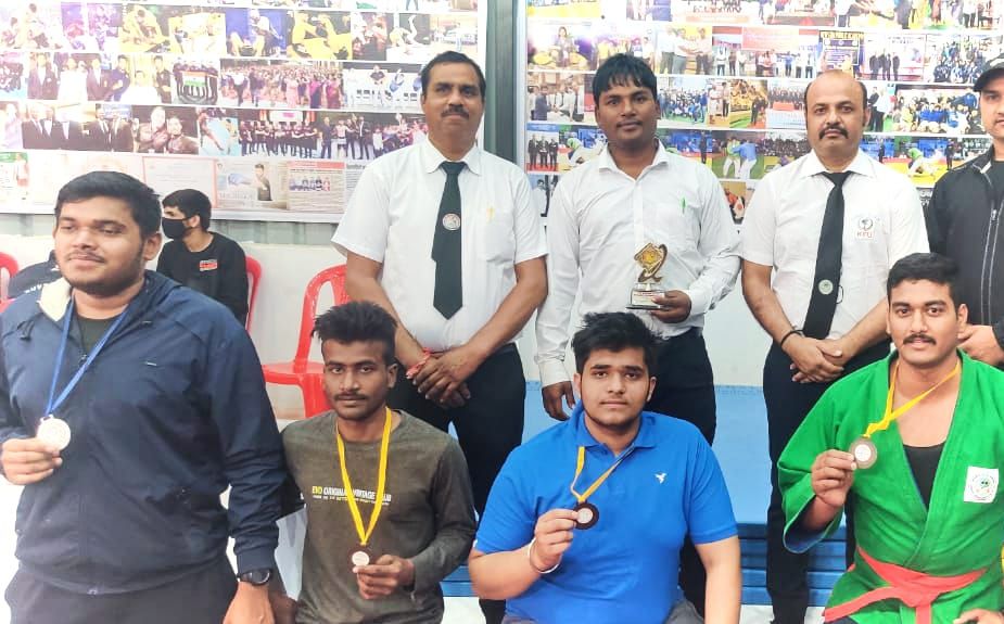  Rewa players won four medals at the state level Kurash competition in Indore