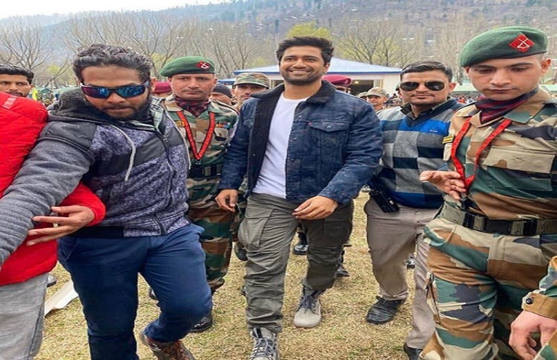 Vicky Kaushal Arrives At Uri Base Camp He Shared Pics With Indian Army