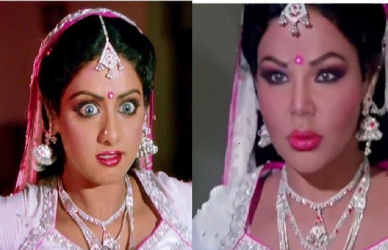 Rakhi Sawant Copy Sridevi Movie Nagina Look Video Goes Viral