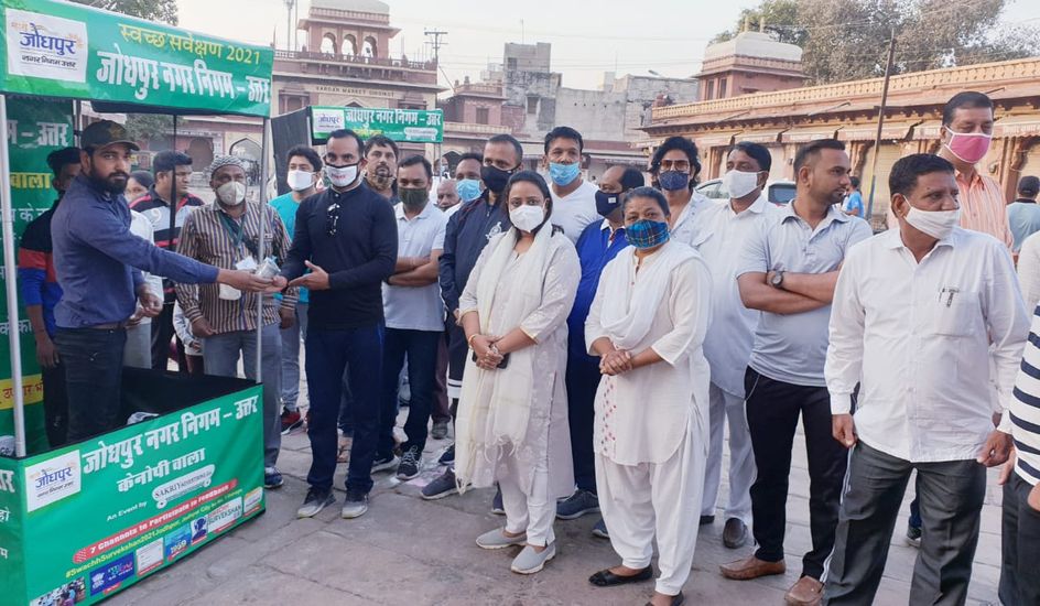 स्वच्छता का संदेश देने के लिए हुई हेरिटेज रन