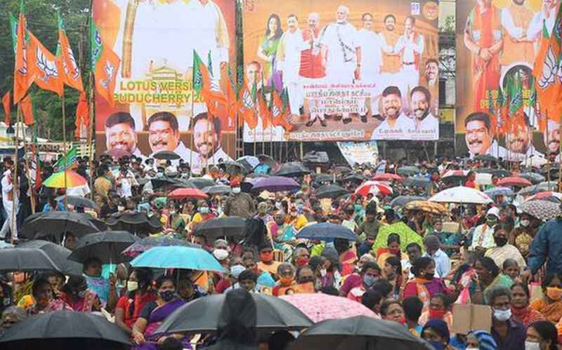 Puducherry Assembly Election 2021 BJP will able to open account