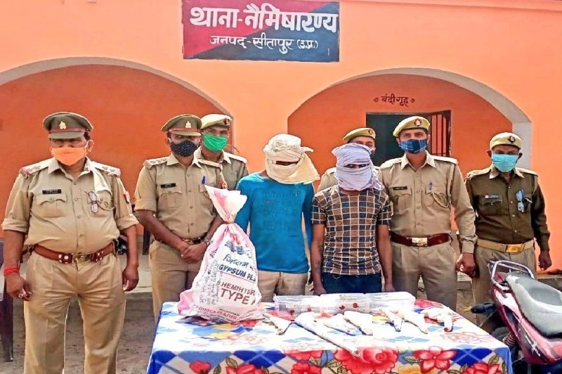 पंचायत चुनाव से पहले अवैध असलहा फैक्ट्री का भंडाफोड़, दो अभियुक्त गिरफ्तार