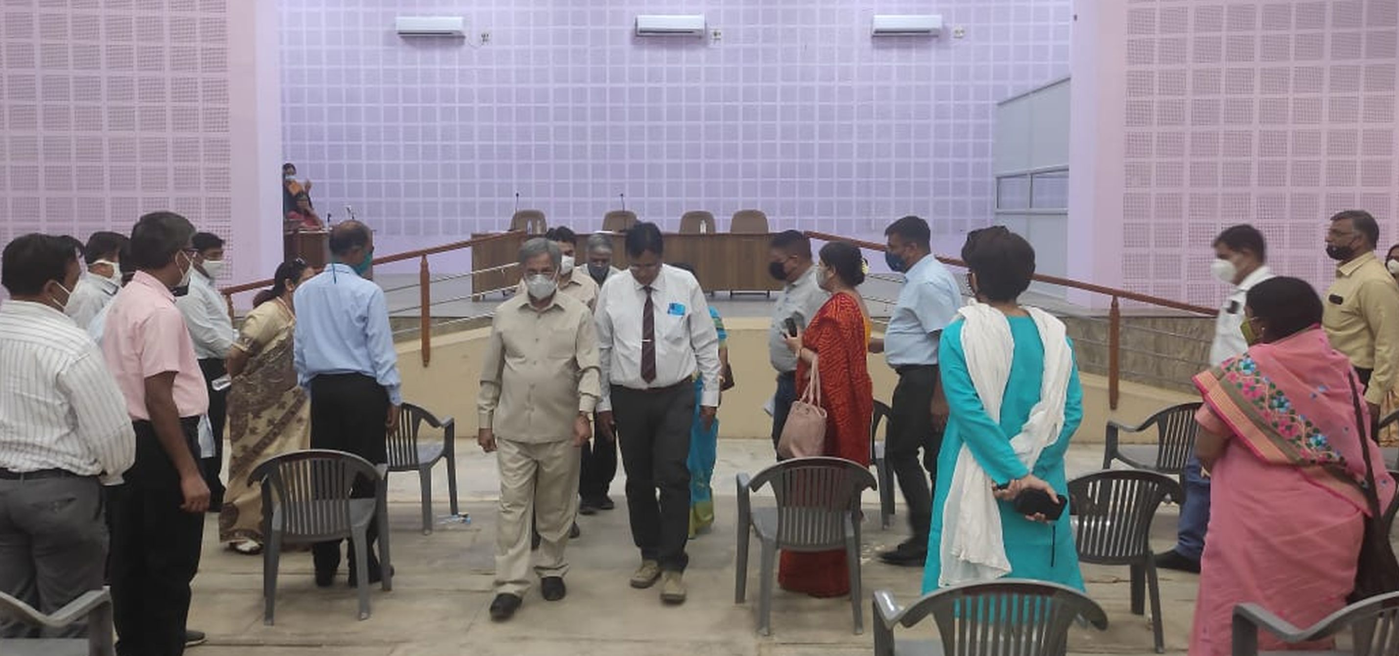 जेएनवीयू में वर्चुअल दीक्षान्त समारोह की रिहर्सल