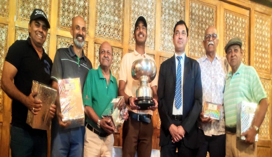 युधिष्ठिर ने जीता गोल्फ कप