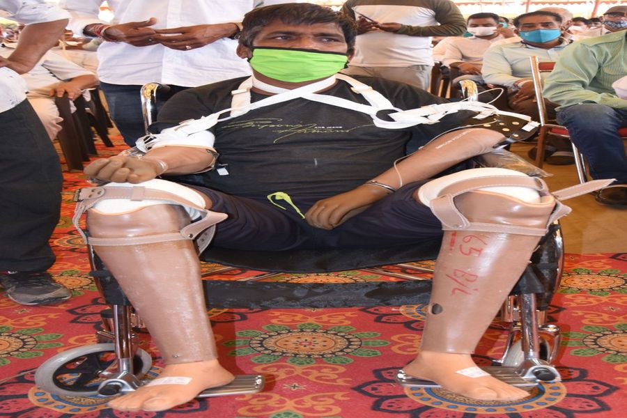 तीन दिवसीय दिव्यांग शिविर में 3352 दिव्यांग लाभान्वित