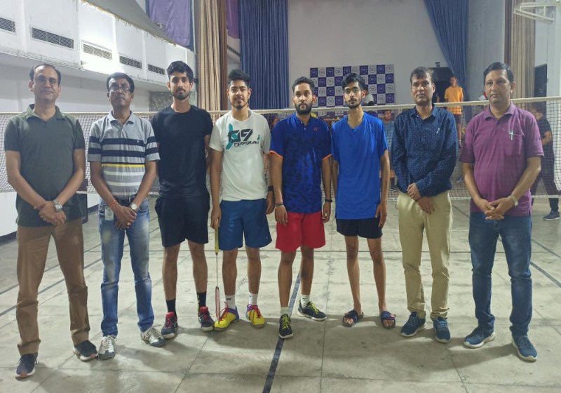 SPERIAL-2021:वॉलीबॉल के बालक वर्ग में एलसीसी की टीम चैंपियन