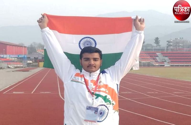 हर्षवर्धन ने नेपाल में बढ़ाया तिरंगे का मान, एथलेटिक्स में जीता रजत
