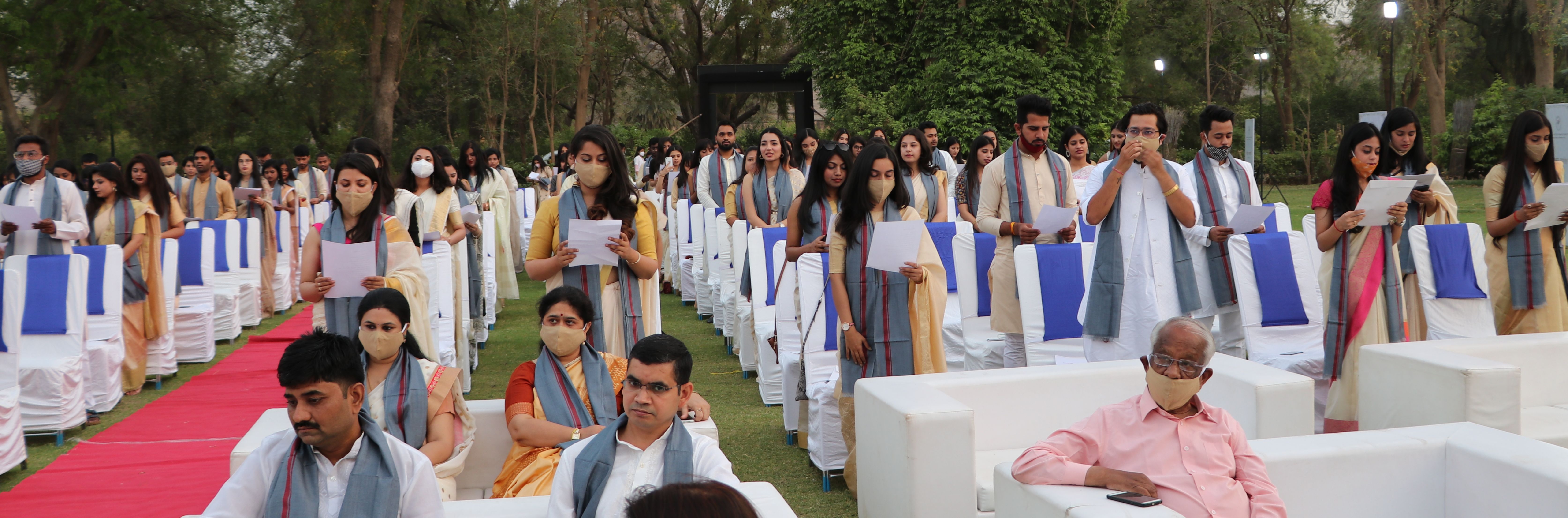 निफ्ट के 183 विद्यार्थियों को उपाधियां